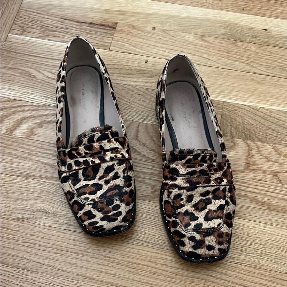 Leopard Print Women's Loafers